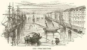 West India Dock af English School